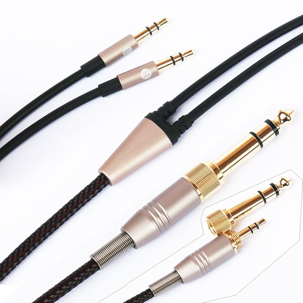 beyerdynamic 718912 T1T5p (2nd/3rd) ケーブル Amazon.com: NewFantasia Replacement Cable for Beyerdynamic
